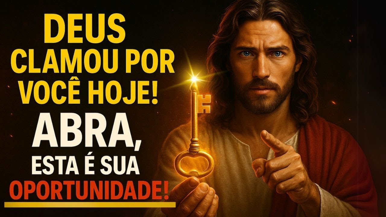 🙌 DEUS DIZ: HOJE TE PROCUREI EM SILÊNCIO… ABRA COM FÉ!
