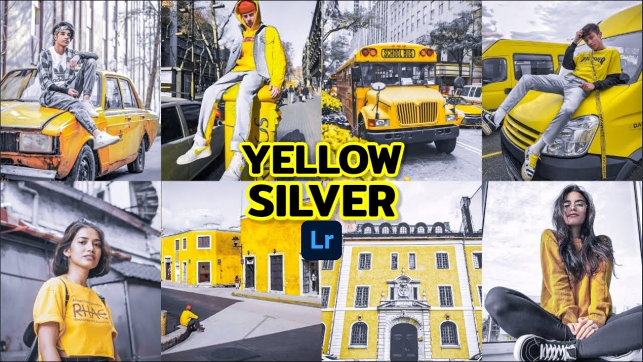 Lightroom Mobile Preset 2020 | Yellow Silver