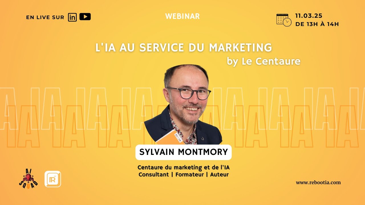 L'IA au service du Marketing - Sylvain Montmory