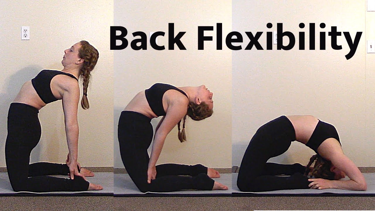 Camel Pose Flexibility Flow