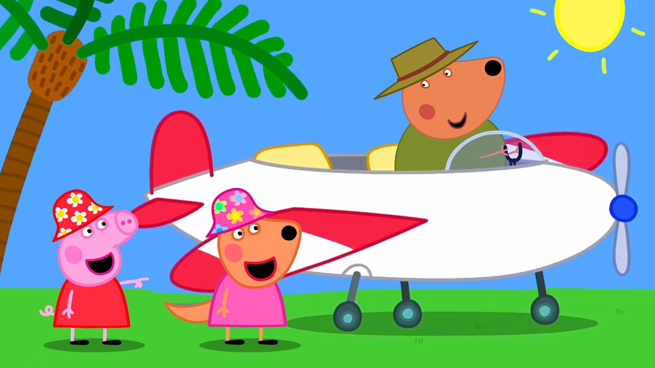 A viagem de avião! ✈️ Peppa Pig em Português Brasil Episódios Completos 🐽 Desenhos Animados