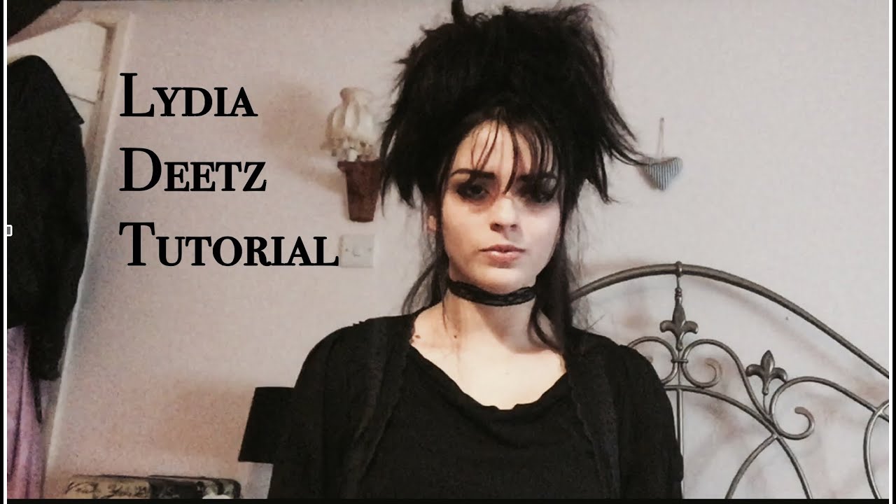 ✝ Lydia Deetz Makeup and Hair Tutorial ✝
