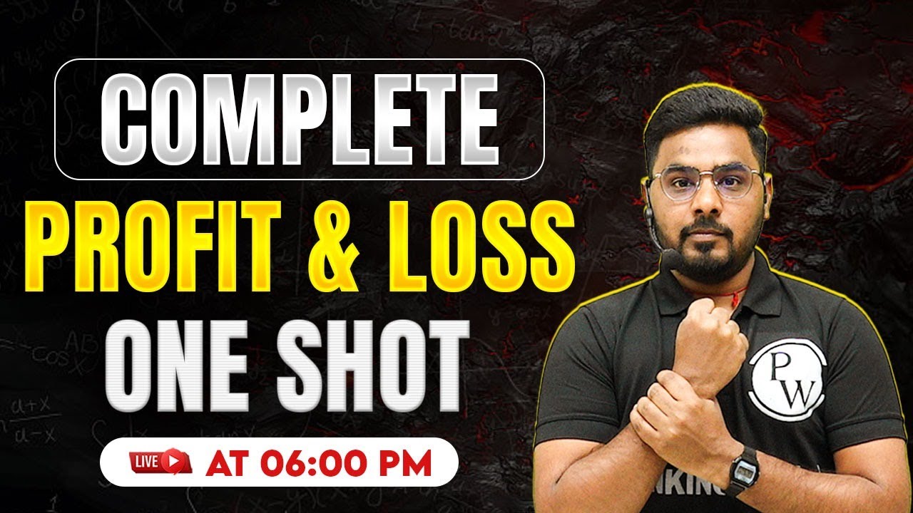 Profit and Loss One Shot | Profit and Loss for Bank Exams | Profit and Loss by Sumit Sir