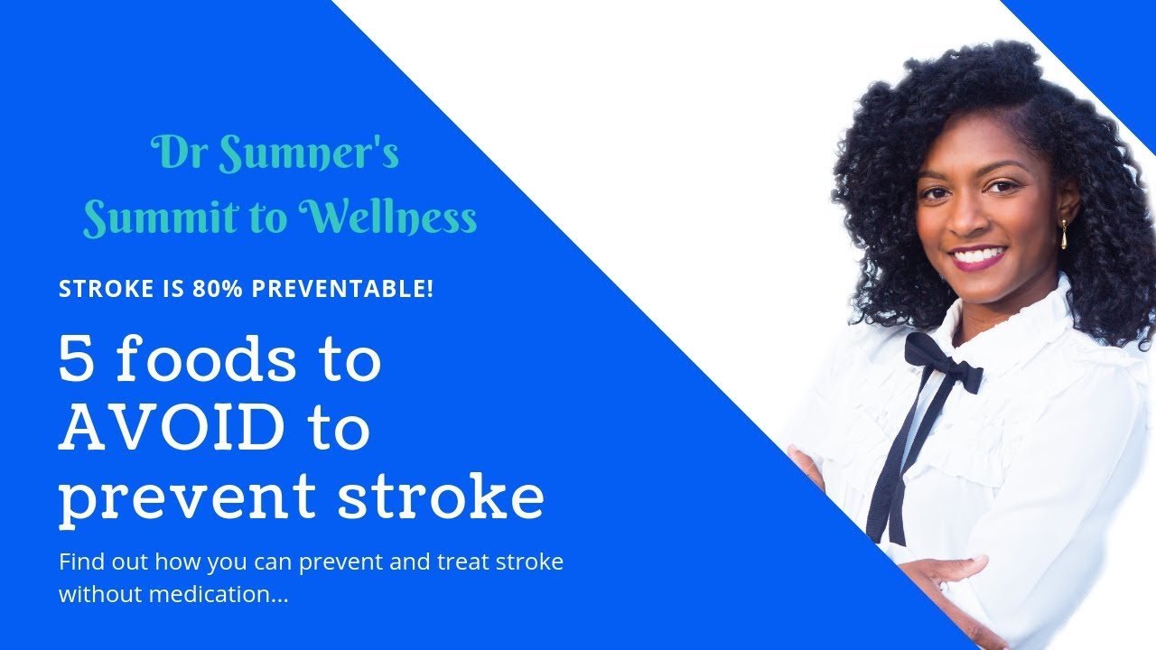 Natural Methods to Prevent STROKE