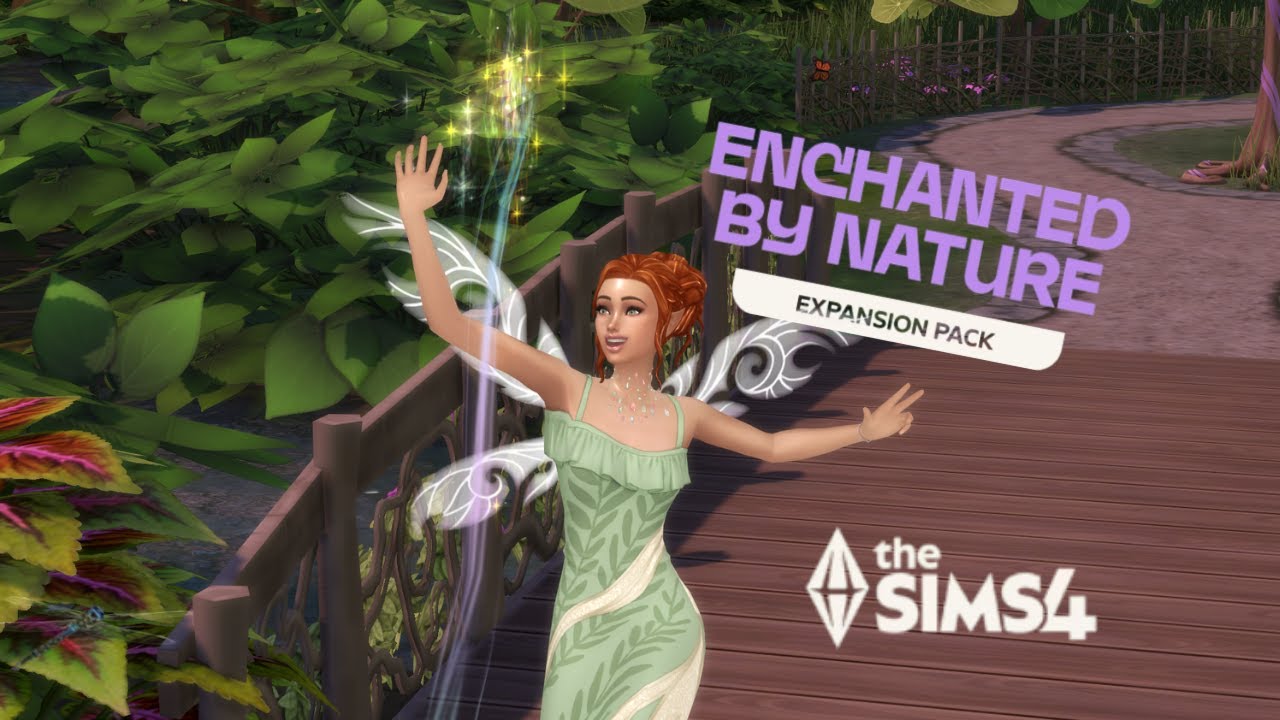 Eerste keer spelen met ENCHANTED BY NATURE! 🪴| Sims 4 uitbreiding