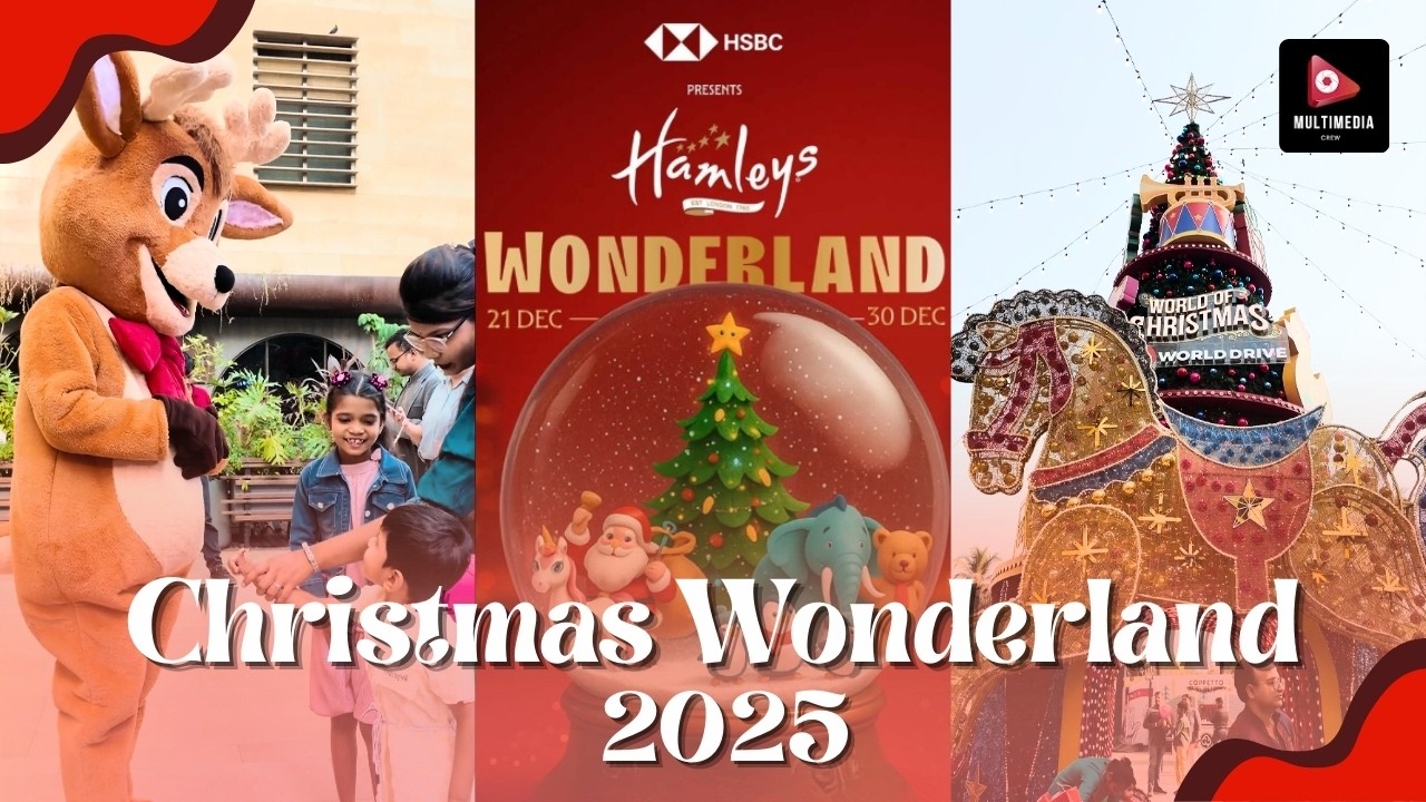 Hamley's Wonderland Christmas Vlog | Jio World Drive | Bandra 