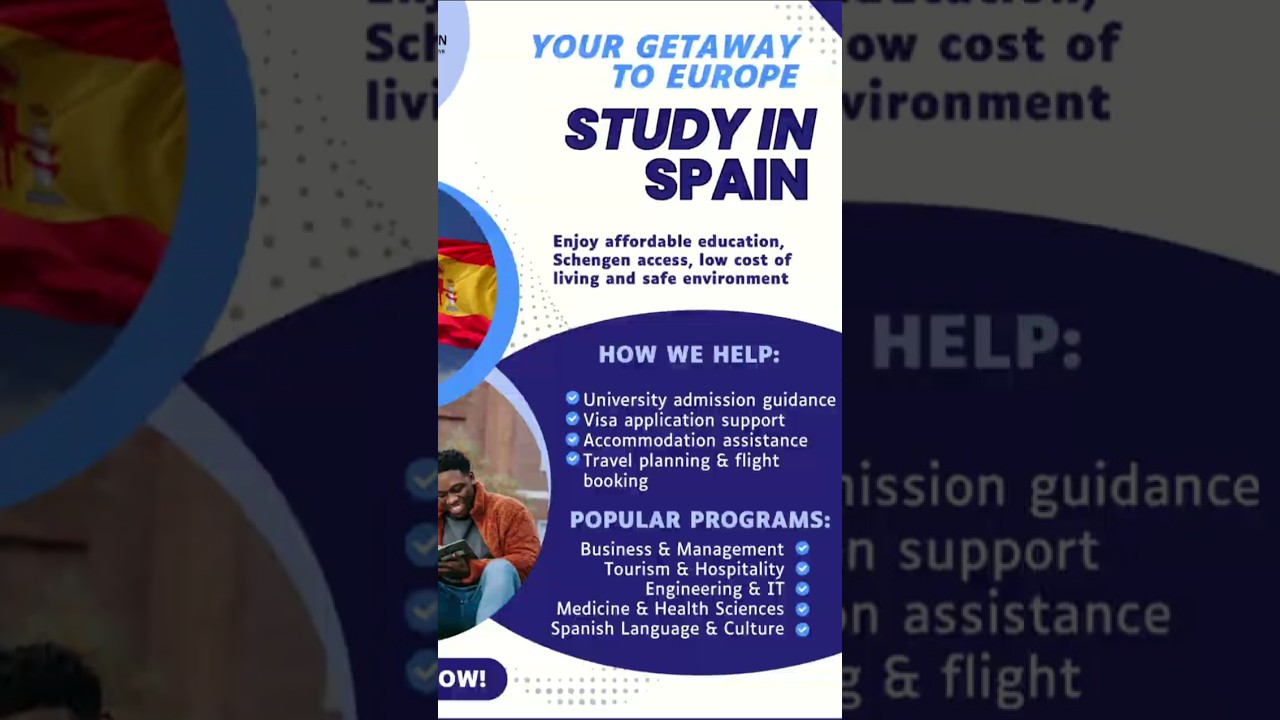 Study in Spain  | Low Tuition Fees, Scholarships and more
