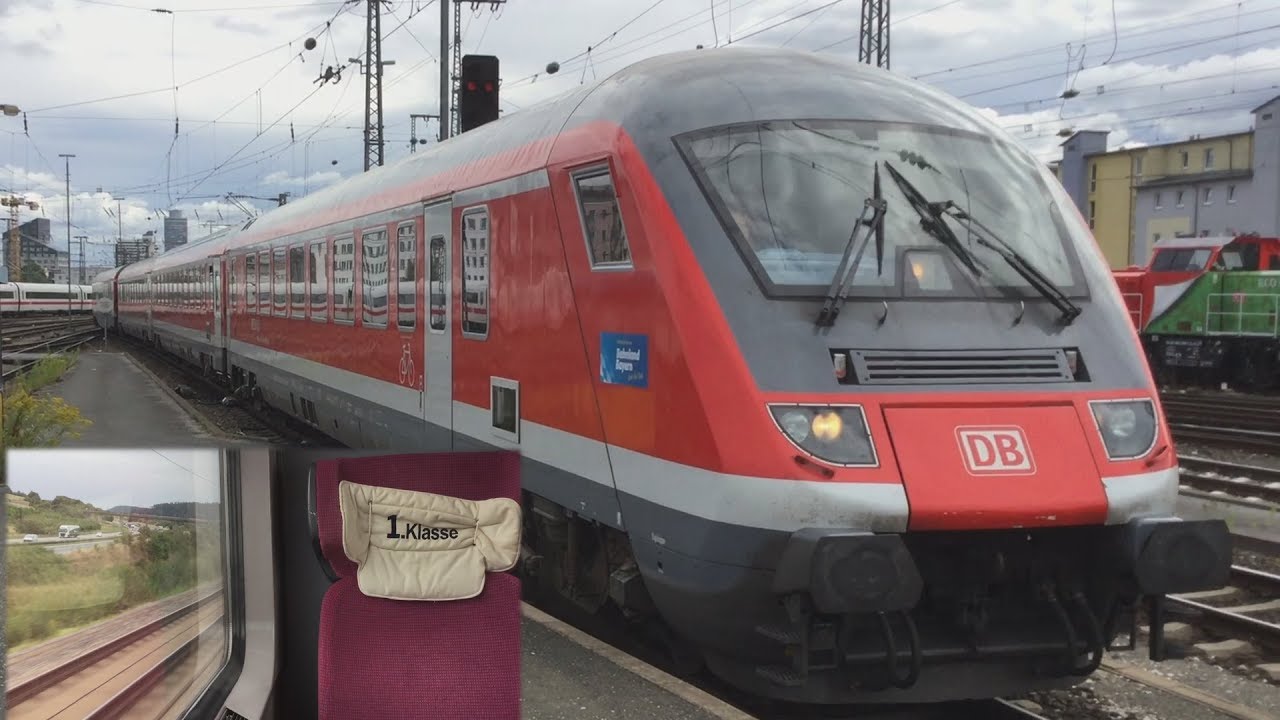 Der schnellste Regionalexpress Deutschlands: Mitfahrt im München Nürnberg Express im IC Wagen