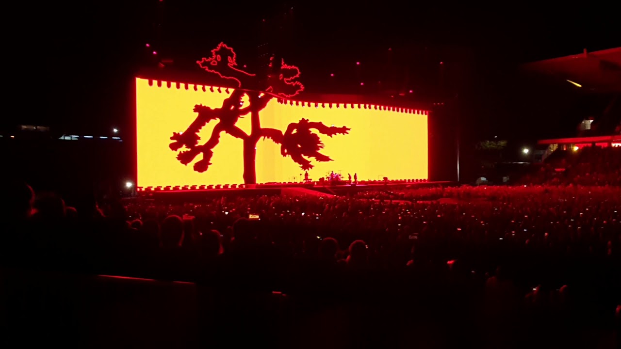 U2 Where The Streets Have No Name - The Joshua Tree Tour, 9 November 2019,  Auckland