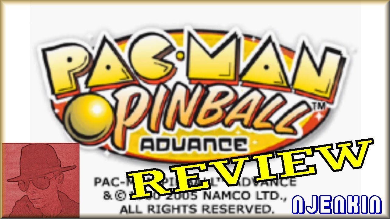 Pac-Man Pinball Advance - on the Game Boy Advance (GBA)  with Commentary !!