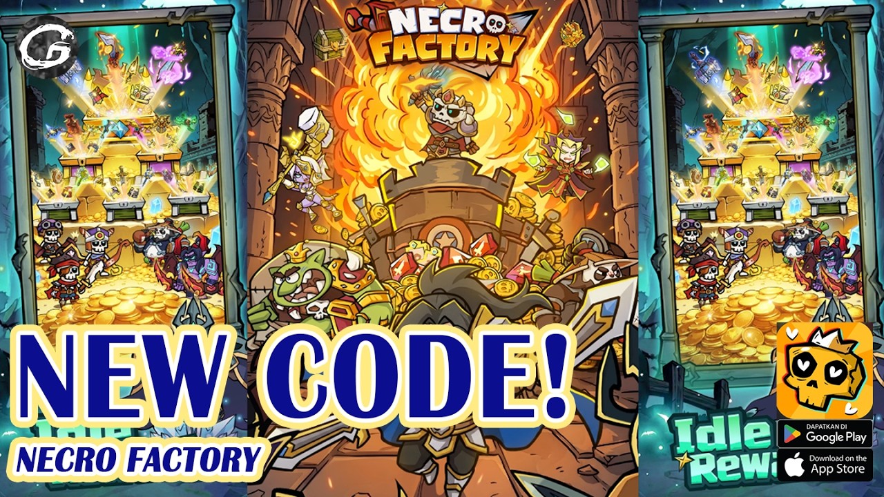 🎁 Necro Factory All Trust 4 Giftcodes & How to Redeem Code - New Mobile Game (Android/IOS)