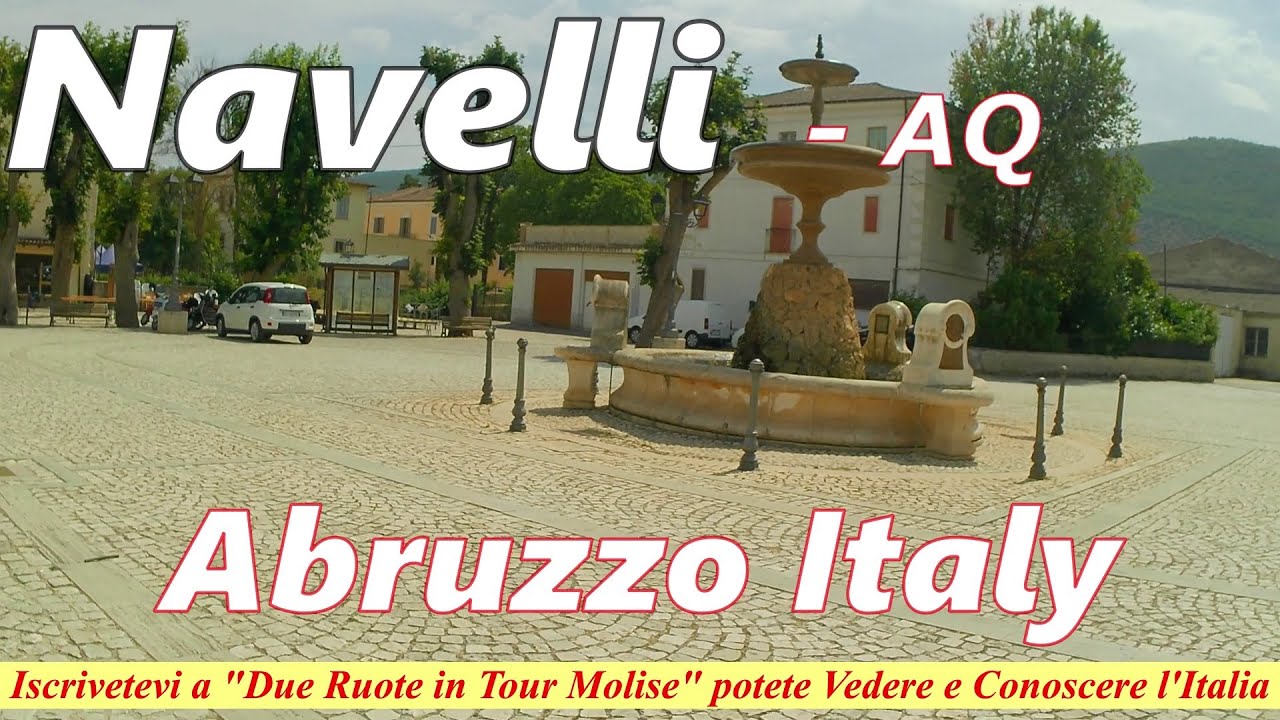 Navelli in Video 4K/HD AQ Abruzzo❤️ Italy, da 