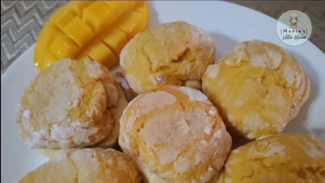 MANGO CRINKLES WITH MANGO CREAMCHEESE FILLING