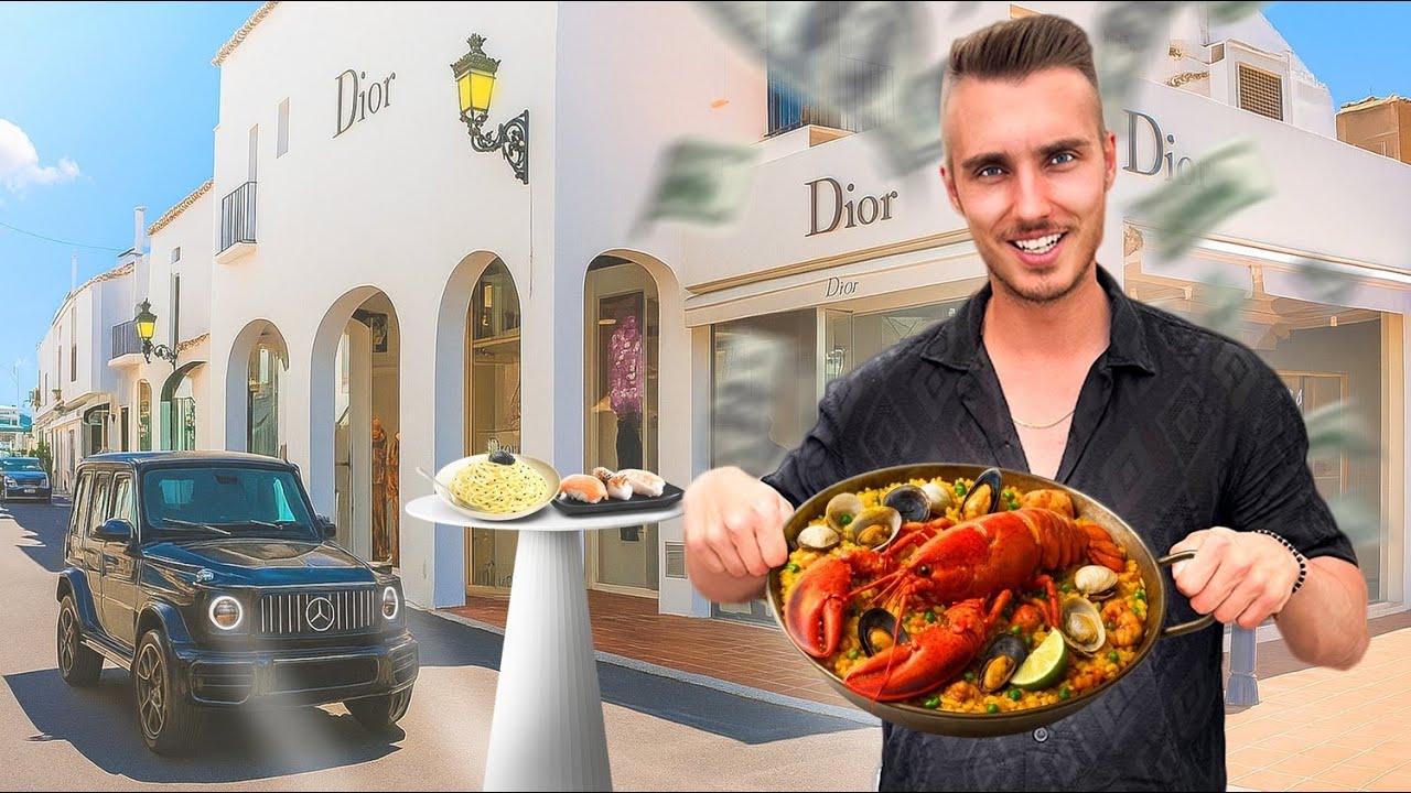 TESTEZ cele mai LUXOASE RESTAURANTE din MARBELLA
