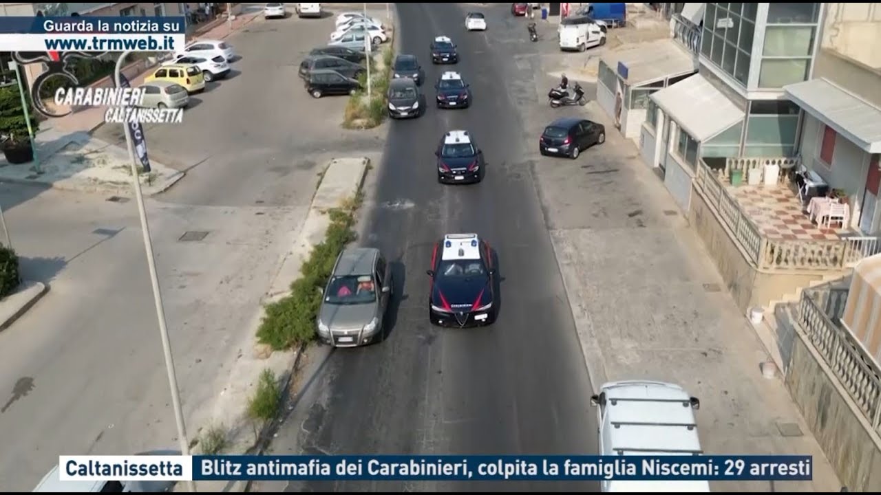 Caltanissetta - Blitz antimafia dei Carabinieri, colpita famiglia mafiosa di Niscemi: 29 arresti