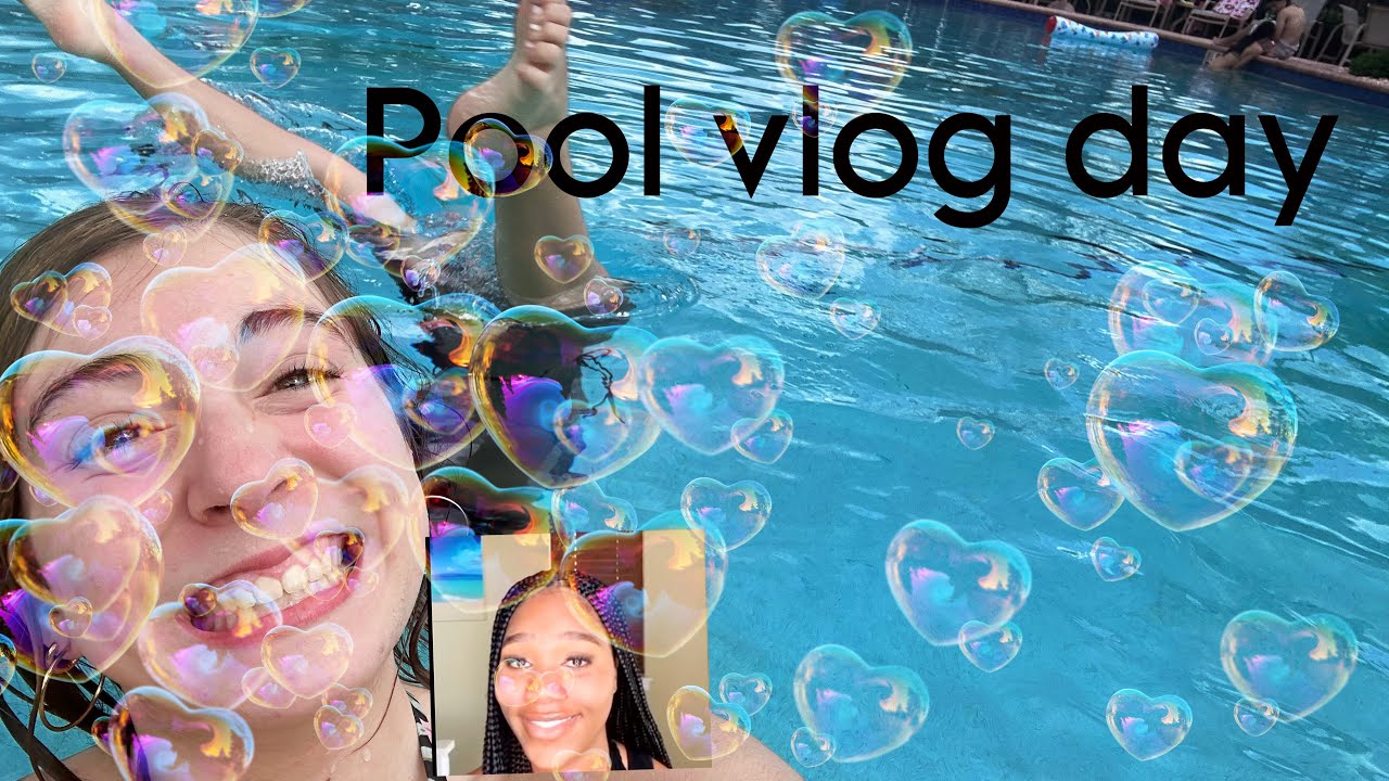 Pool vlog!!( and Q&A)