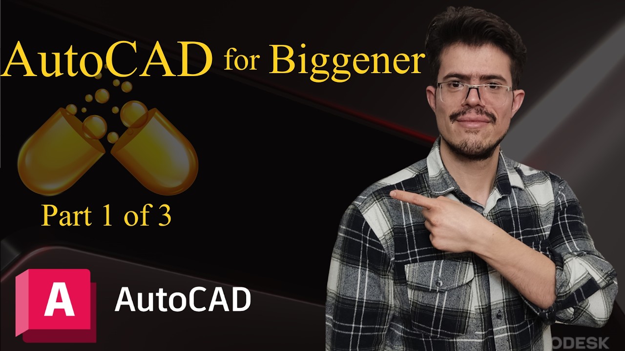 AutoCAD Mini Course for BEGINNERS | Learn AutoCAD Fast | Part 1 of 3