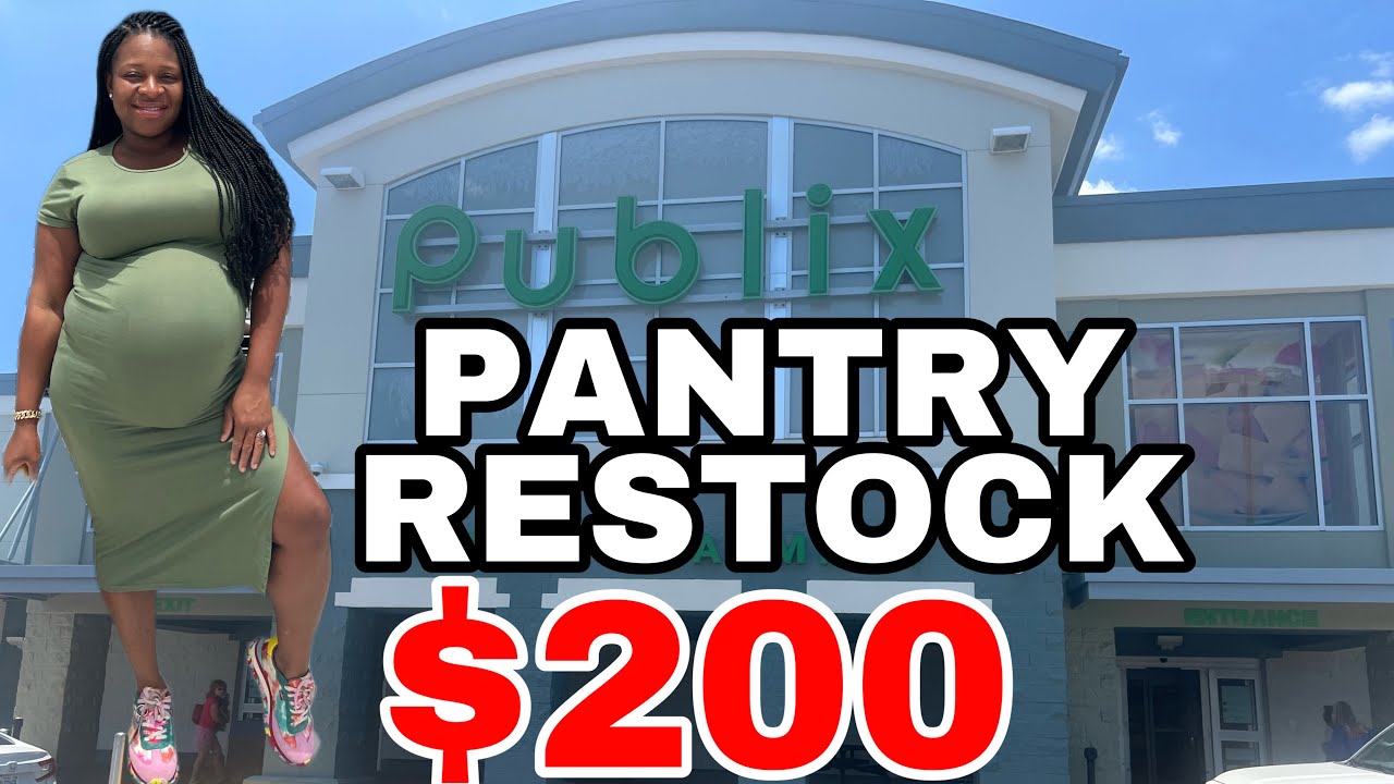 SHOP WITH PEACH 🍑 AT PUBLIX $200 SHOPPING BUDGET FOR MY FAMILY OF 8 ON THIS WEEK’S BOGOs