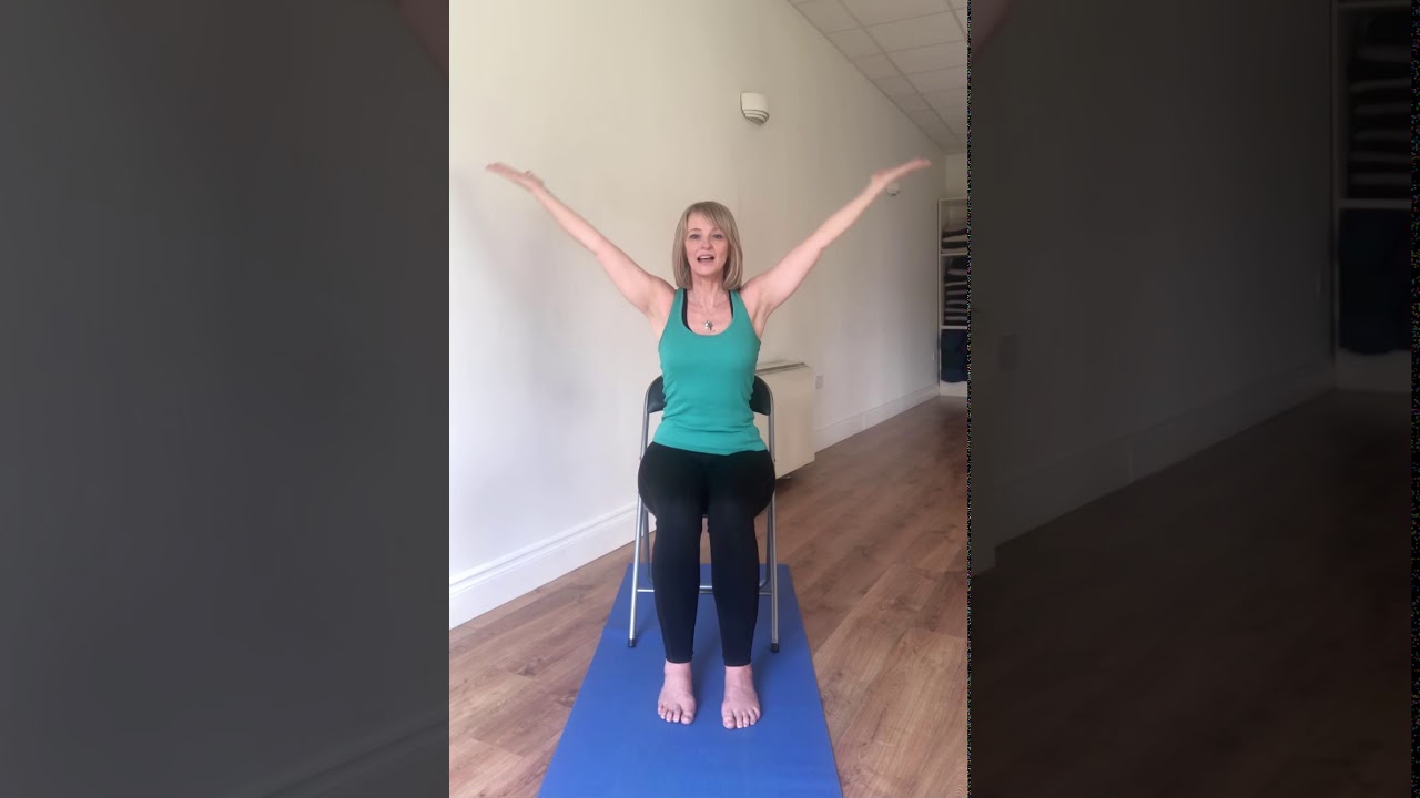 30 minutes of Chair Yoga with Louise George.
