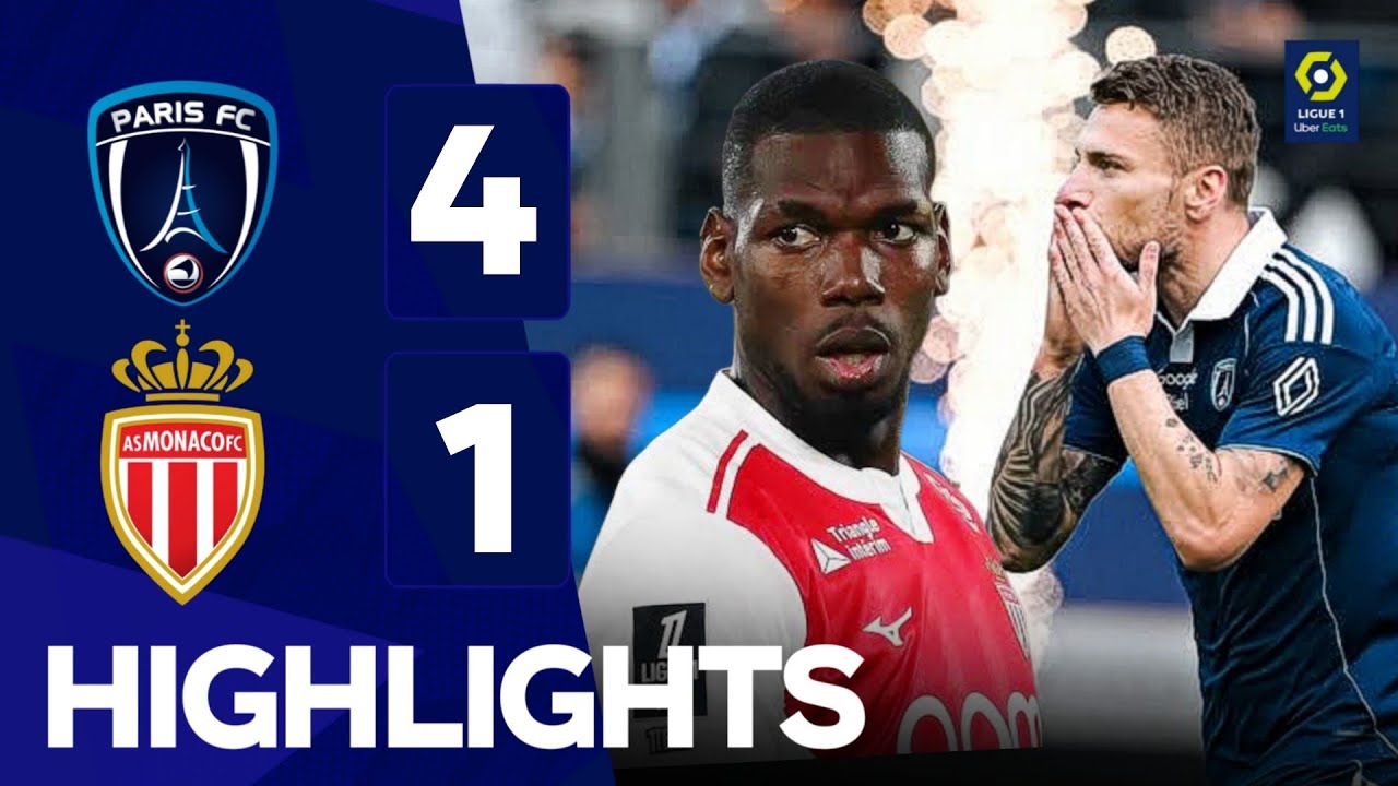 VICTOIRE INCROYABLE !! 4-1 R&eacute;sum&eacute; Paris FC vs Monaco Goals & Highlights Ligue 1 McDonald's 2026