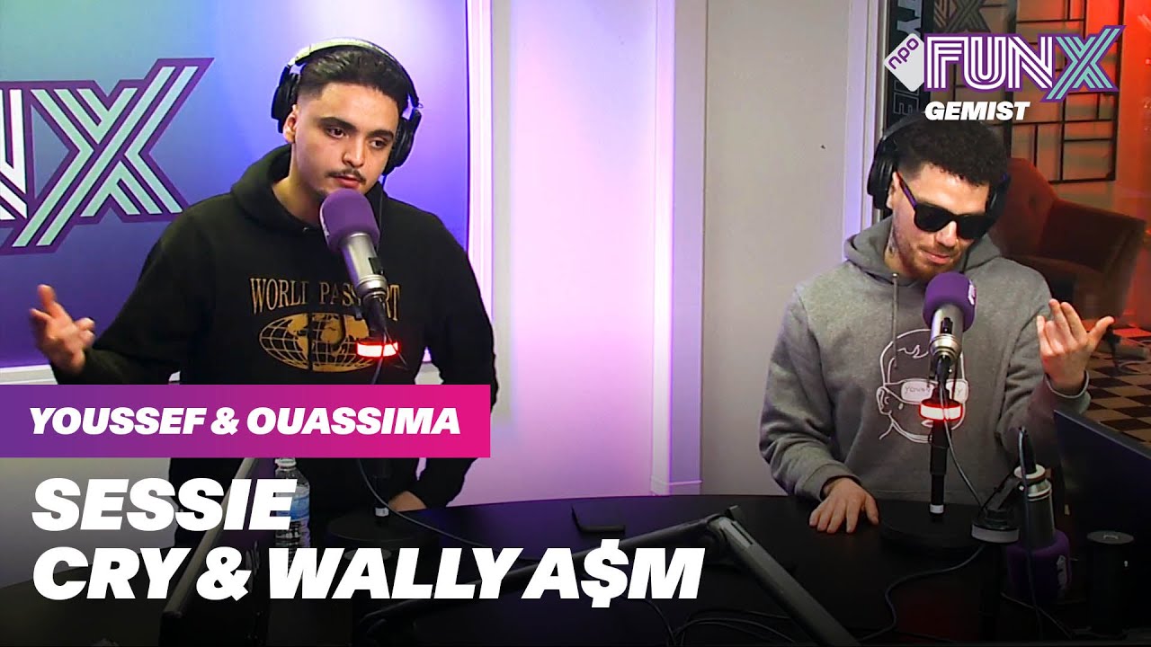 CRY & WALLY A$M laten zien waarom zij THE REAL DEAL zijn 💥| Sessie | Youssef & Ouassima