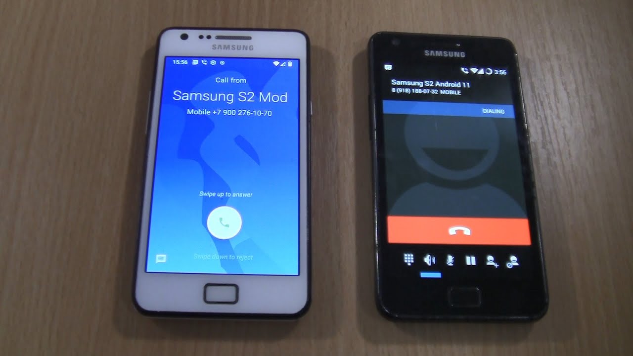 Incoming call & Outgoing call at the Same Samsung S2 CyanogenMod+S2 Android 11