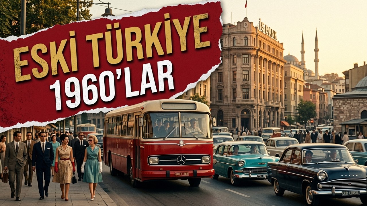 #EskiT&uuml;rkiye | 1960'ların Ruhunu Yansıtan G&ouml;r&uuml;nt&uuml;ler