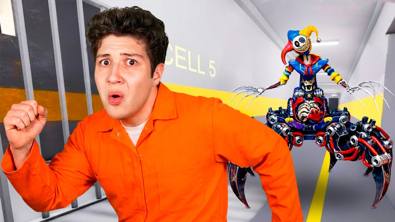 ESCAPANDO de la PRISIÓN del PROTOTIPO! 🃏🔒 (Poppy Playtime Prison Run Roblox)