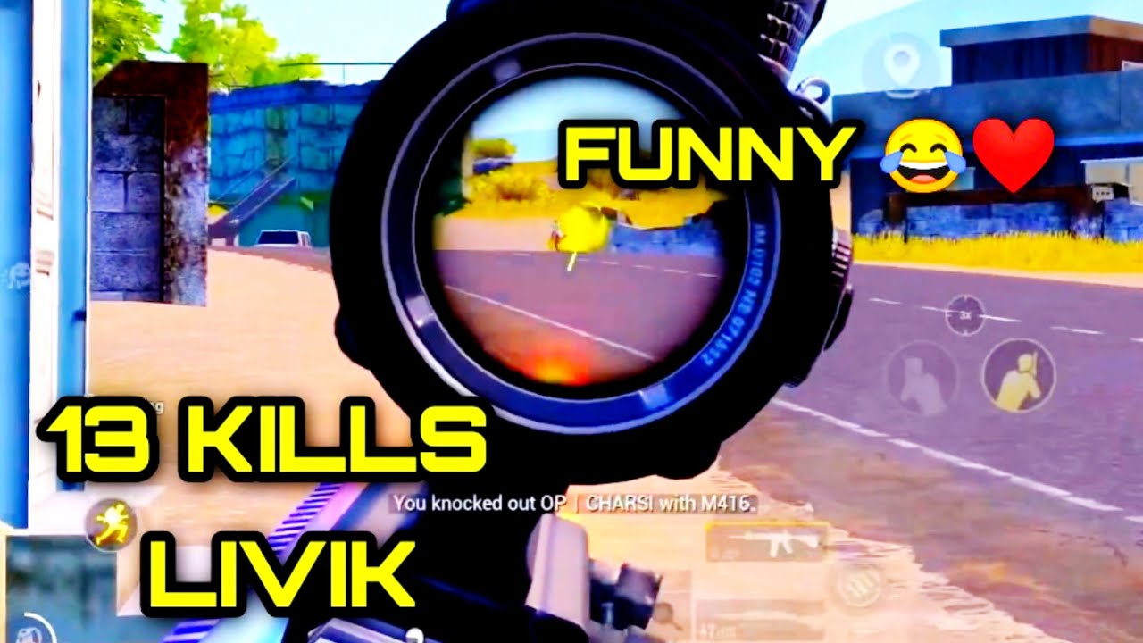 RUSH GAMEPLAY LIVIK | ALADIN PUBG MOBILE