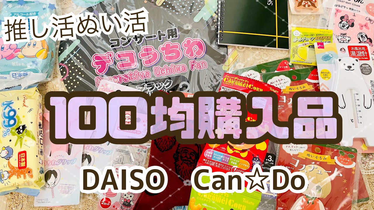 【100均購入品】DAISO、Can☆Doで推し活ぬい活グッズ