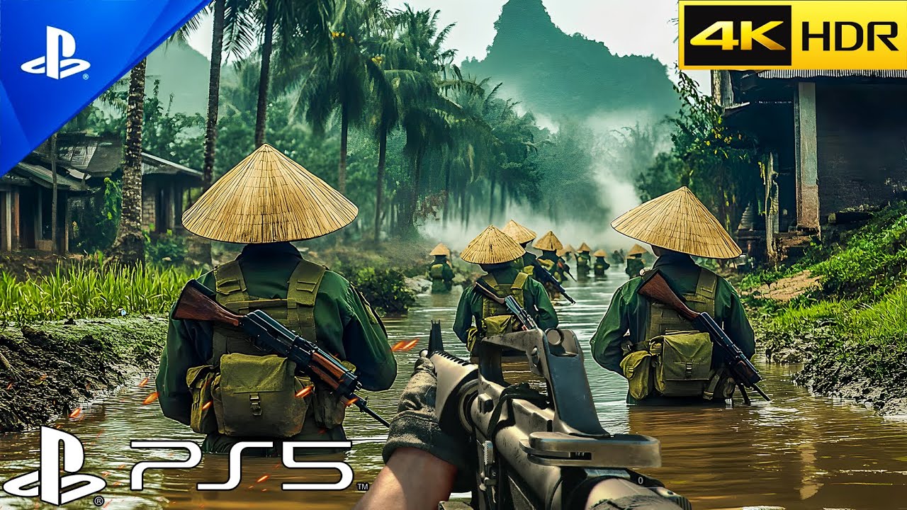 BLACK OPS VIETNAM WAR  | Realistic Ultra Graphics Gameplay Call Of Duty Cold War 4K 60FPS
