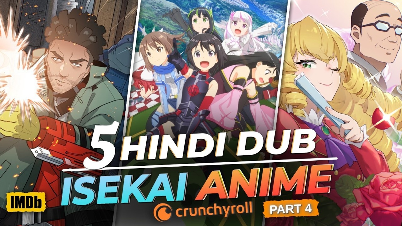 TOP 5 BEST HINDI DUBBED ISEKAI ANIME SERIES IN 2026 PART 4