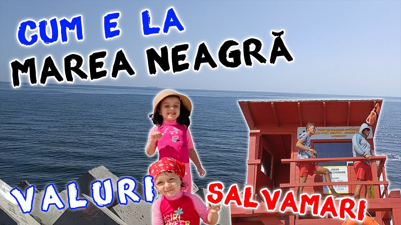Poveste de la Marea Neagră cu natură, valuri, istorie, animale marine și salvamari la Eforie Nord