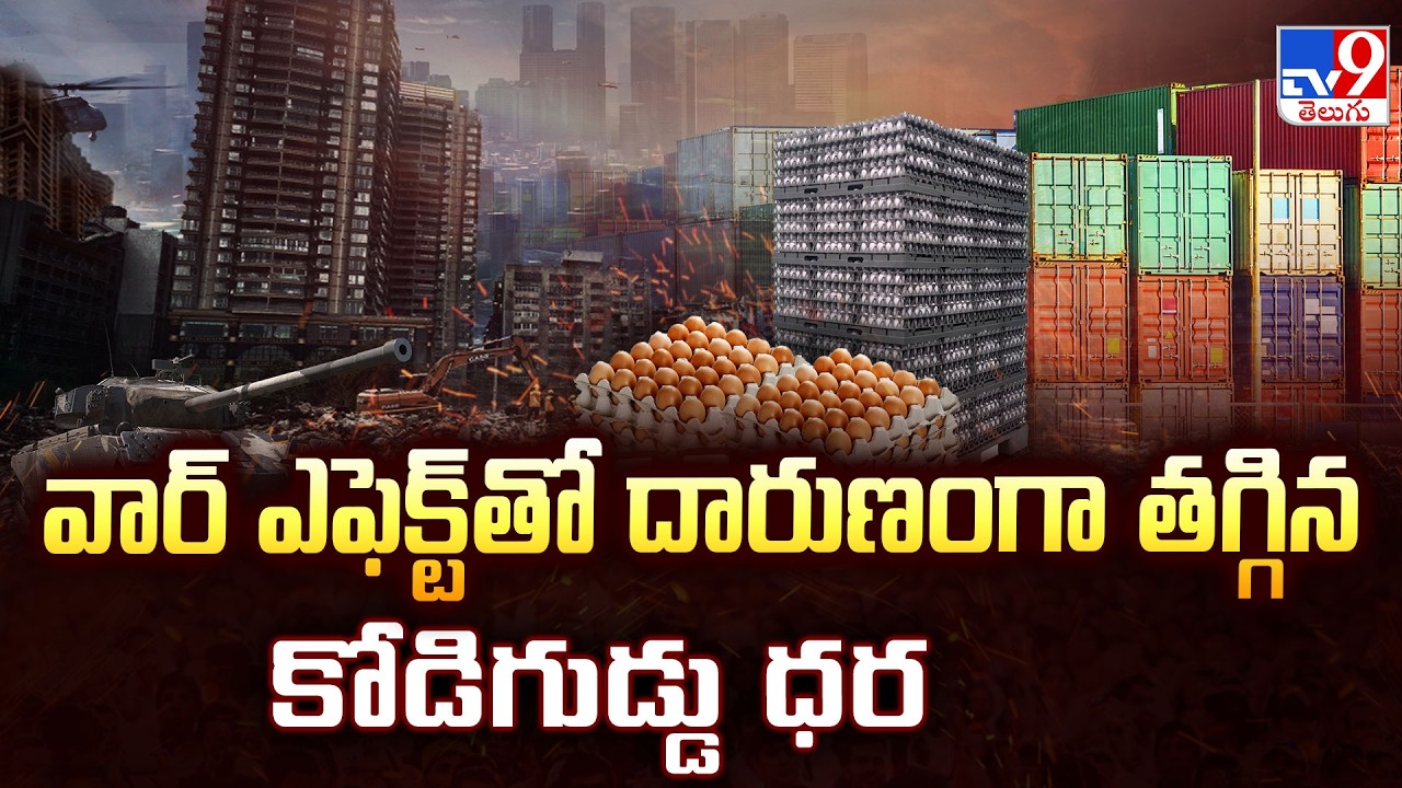 Middle East War Halts Indian Egg Exports | వార్ ఎఫెక్ట్ తో దారుణంగా తగ్గిన కోడిగుడ్డు ధర - TV9