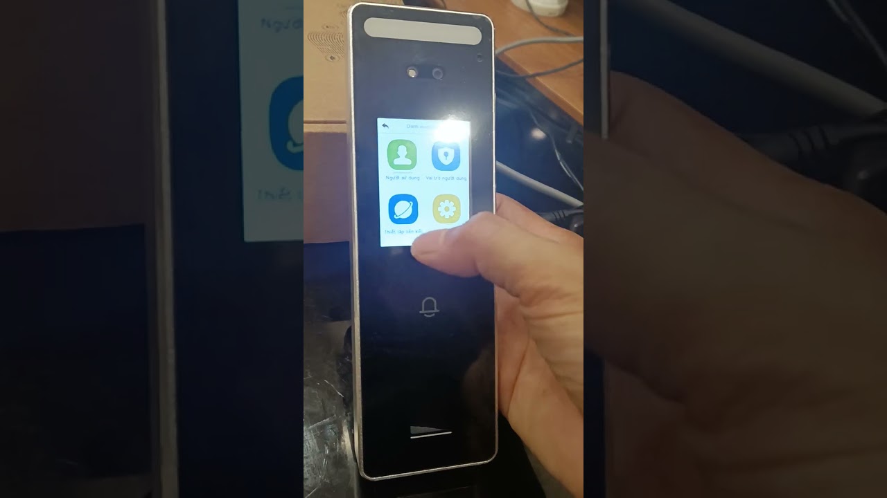 Giới Thiệu Máy Chấm Công Khuôn Mặt Face ID Zkteco V3L Pro (1500 face) dùng cho kiểm soát ra vào.