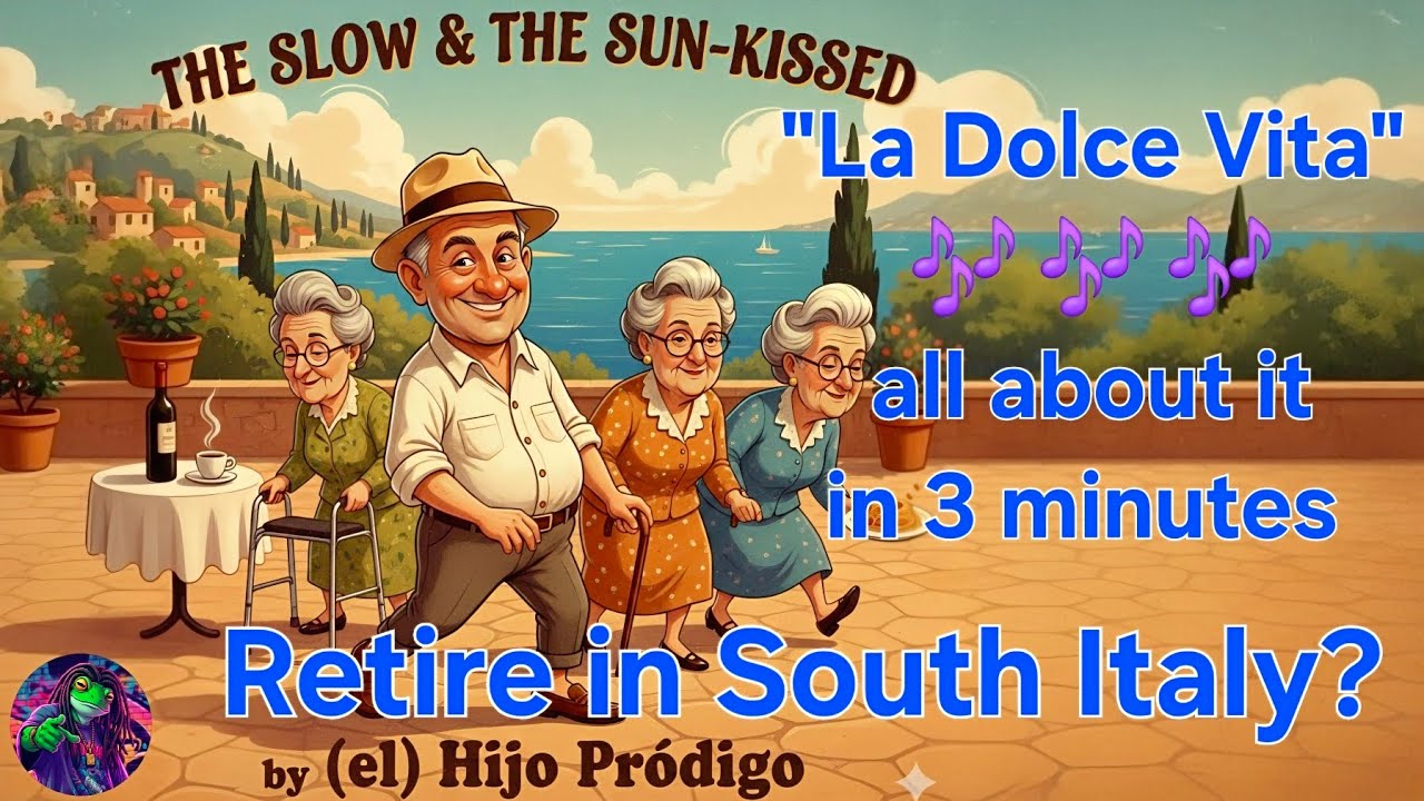 Retiring in South Italy? 🇮🇹 The Slow & The Sun-Kissed (Official Lyric Video)