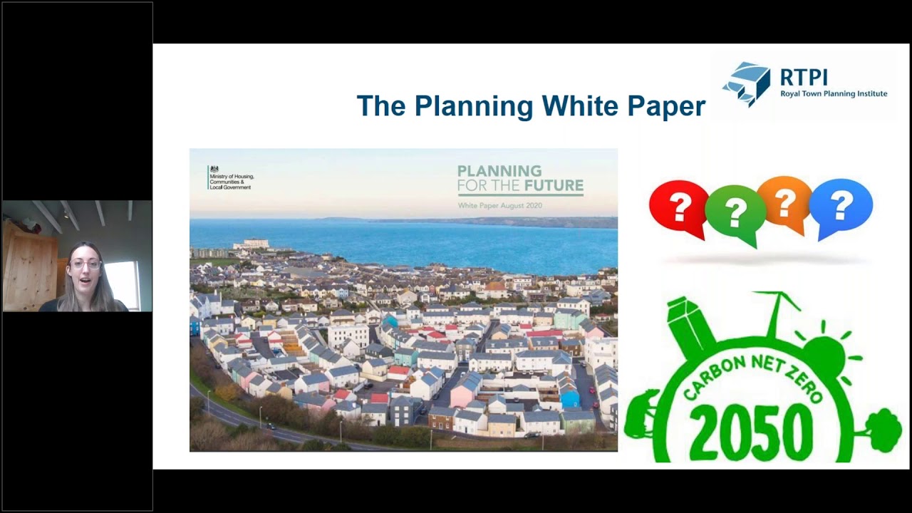 Local Plans and Climate Change: RTPI South West webinar