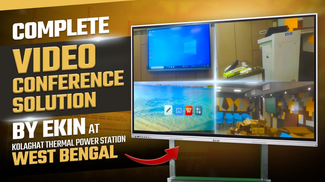 Complete Video Conference Solution | Kolaghat Thermal Power Station - West Bengal #ekin