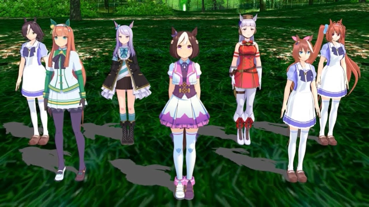 チームスピカでソーラン節【ウマ娘MMD】