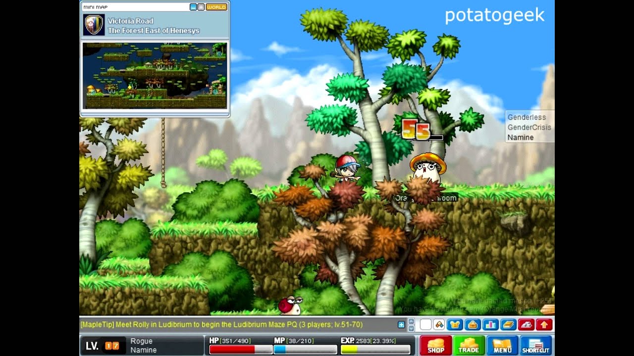 Maplestory Gameplay