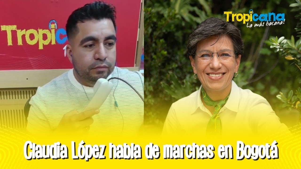 Claudia López hace balance de las marchas en Bogotá