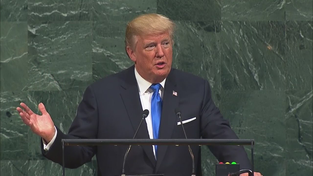 Trump Outlines What &lsquo;America First&rsquo; Means To U.N. General Assembly