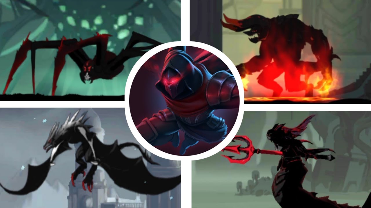 Shadow Of Death Dark Knight All Bosses Insane Gameplay!!!