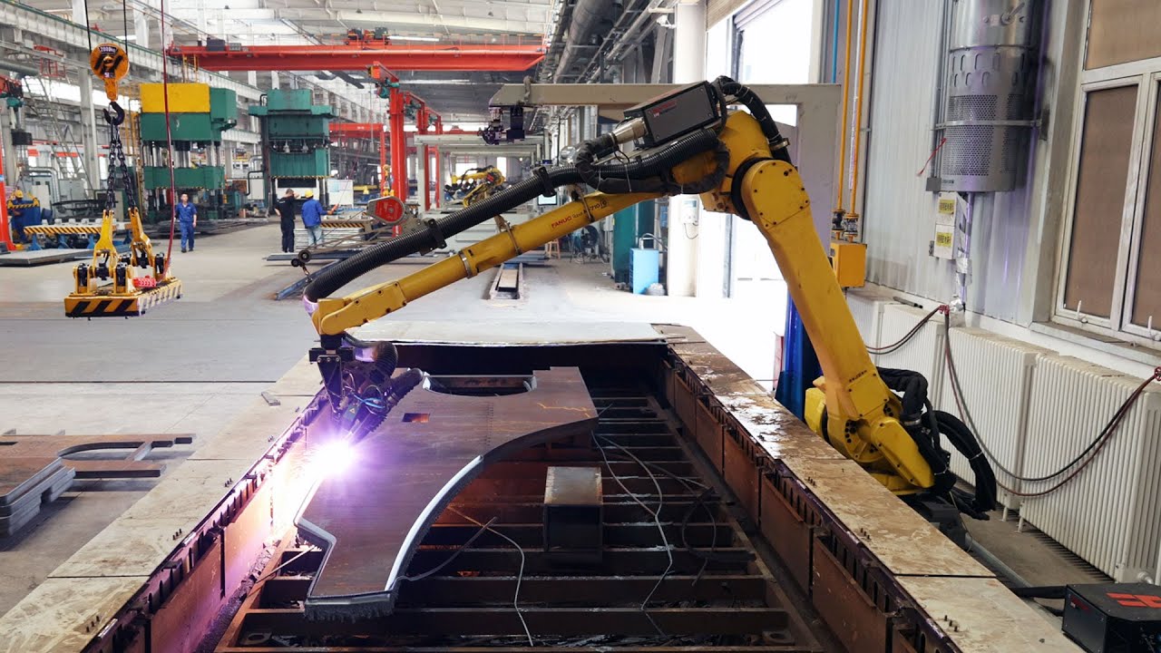 Robotic Plasma Bevel Cutting with Linear Track | Bevel Mechanical Parts from 20–600 cm with Ease