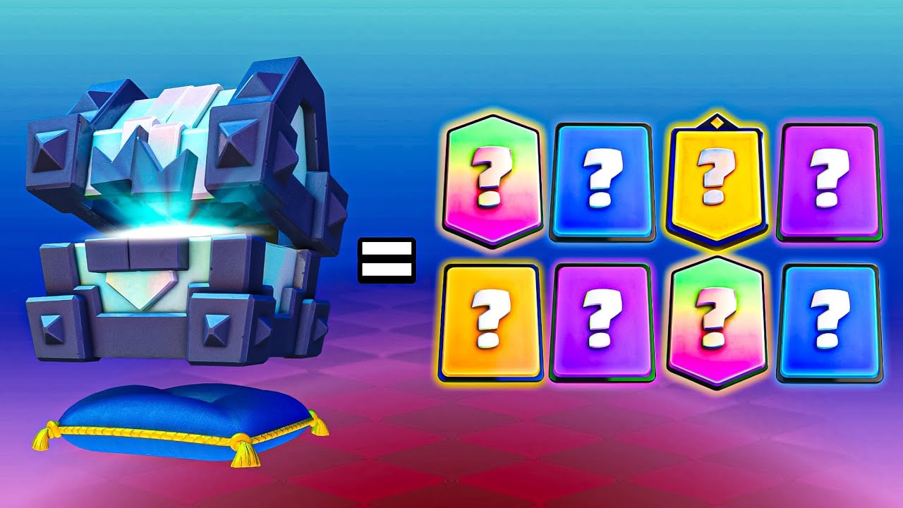 1 Chest = My Clash Royale Deck