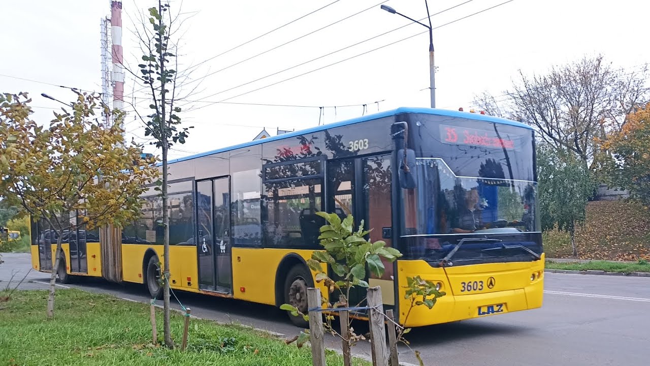 ЛАЗ-Е301, борт. 3603, маршрут 35