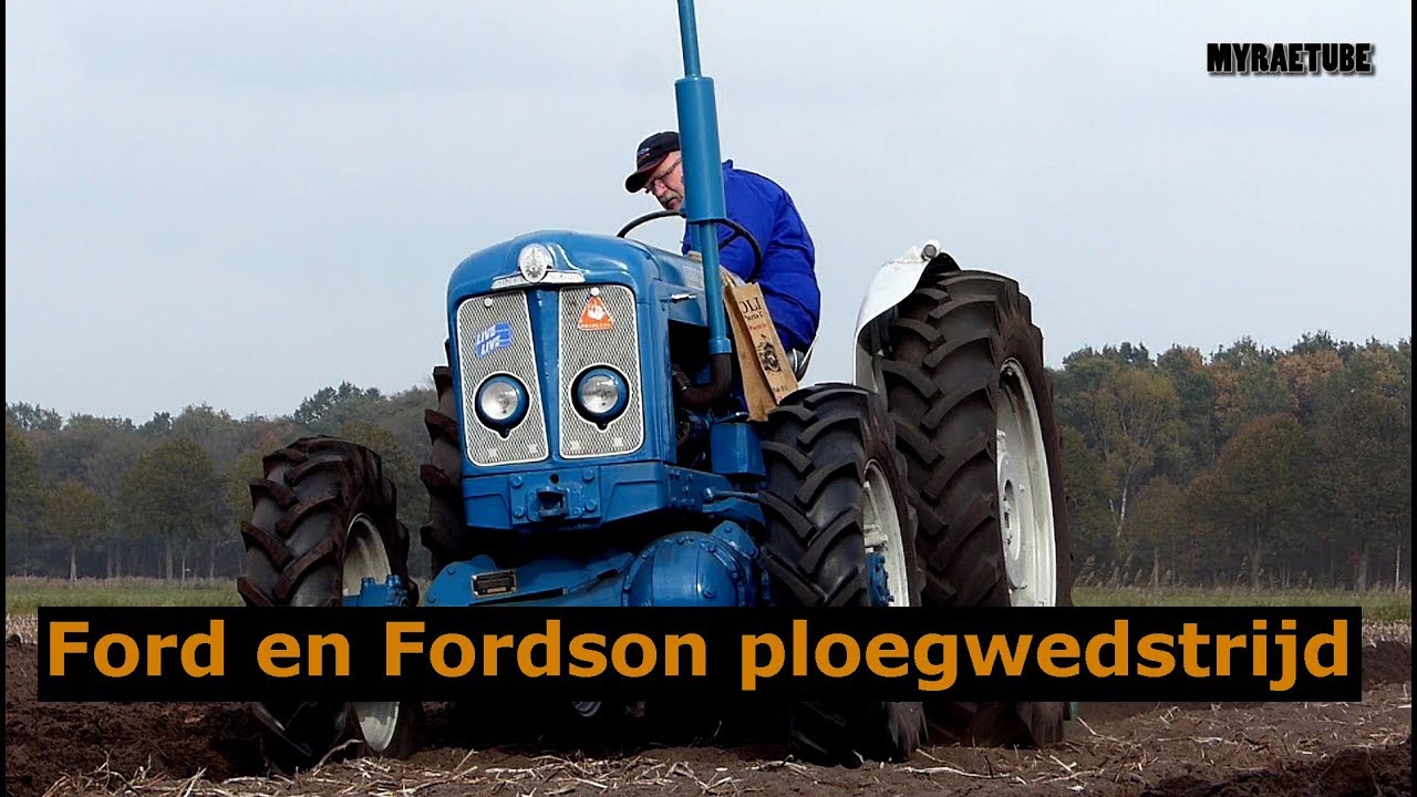 Ford en Fordson ploegwedstrijd