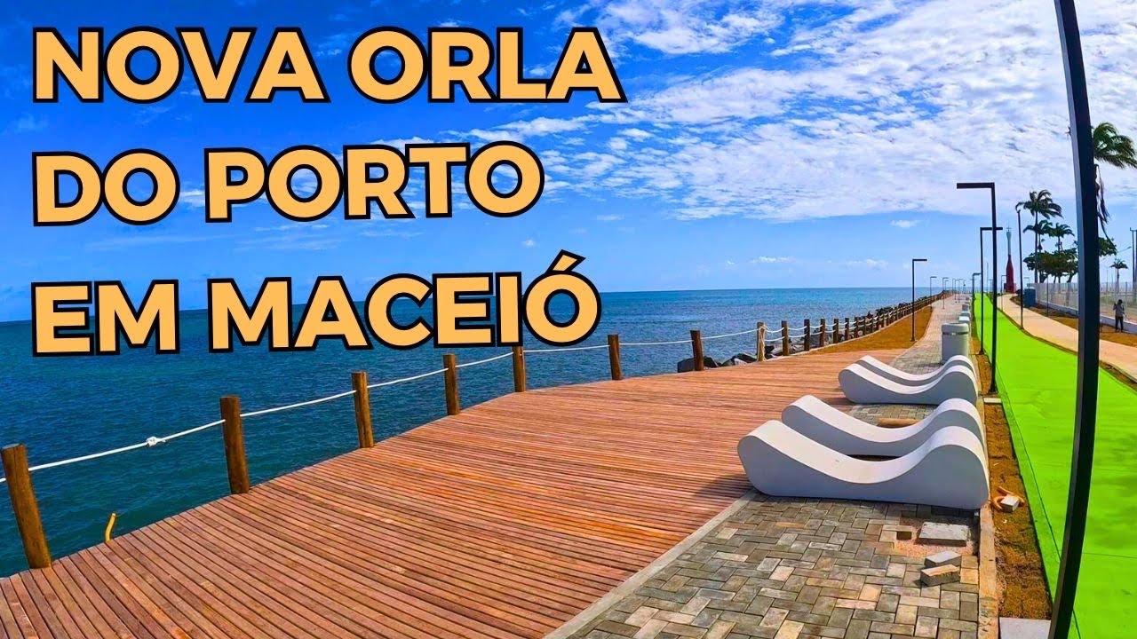 NOVA ORLA DO PORTO  MACEIÓ AL #maceio #nordeste #alagoas #praiasdonordeste #turismo #brasil 