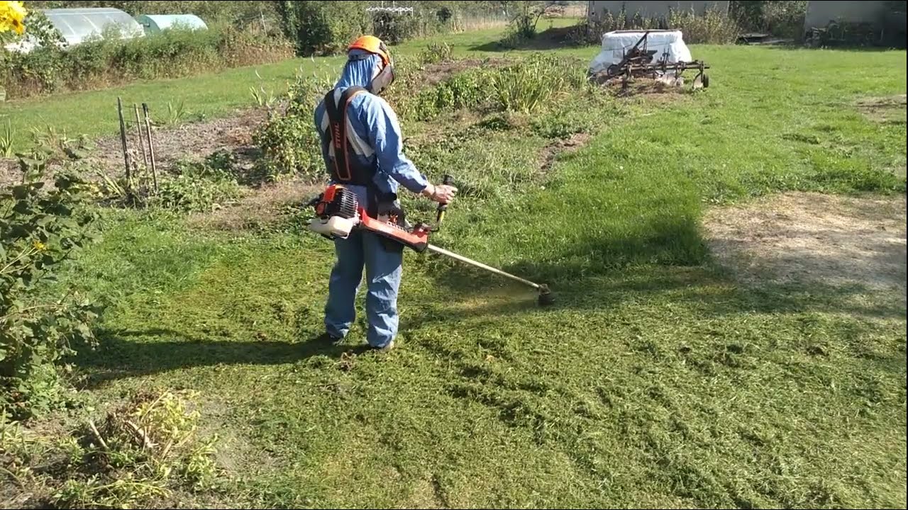 brush cutter HECHT 154 & NEW MOTOR vs 1,6mm trimmer line