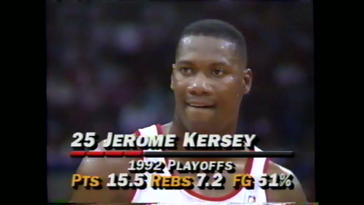 1992 Utah Jazz at Trail Blazers, May 19, Game 2